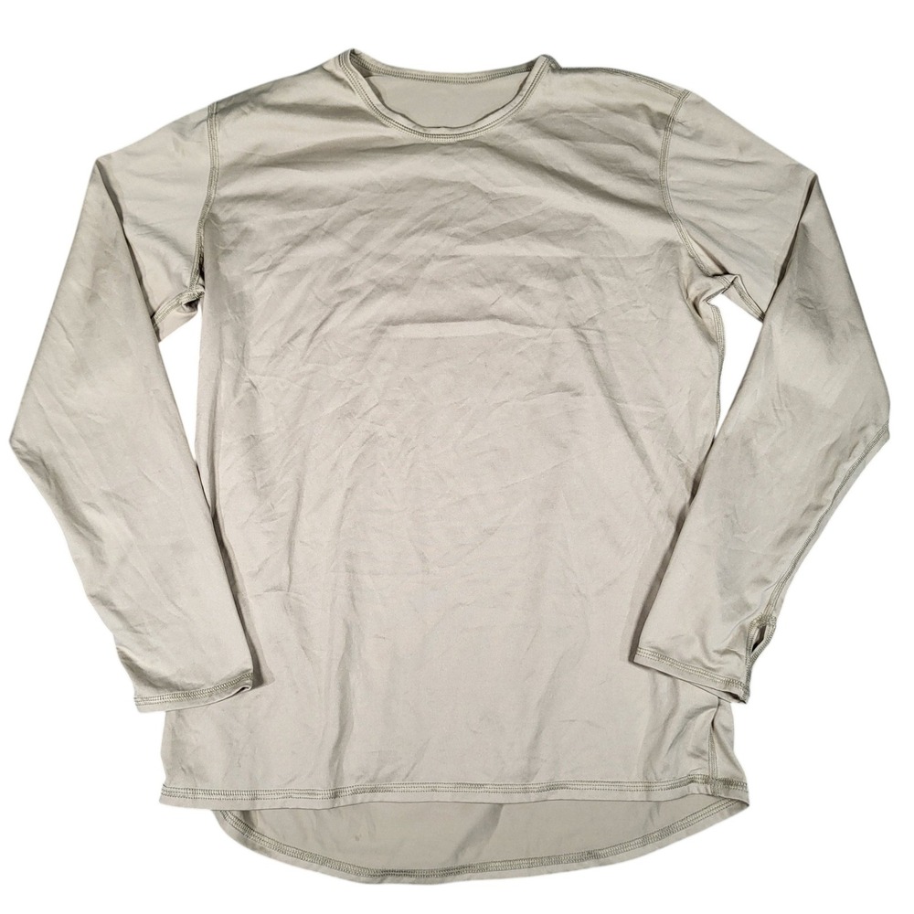 Polartec Undershirt Men Medium Gen III ECWCS L1 Tan US Army Issued Base Tactical